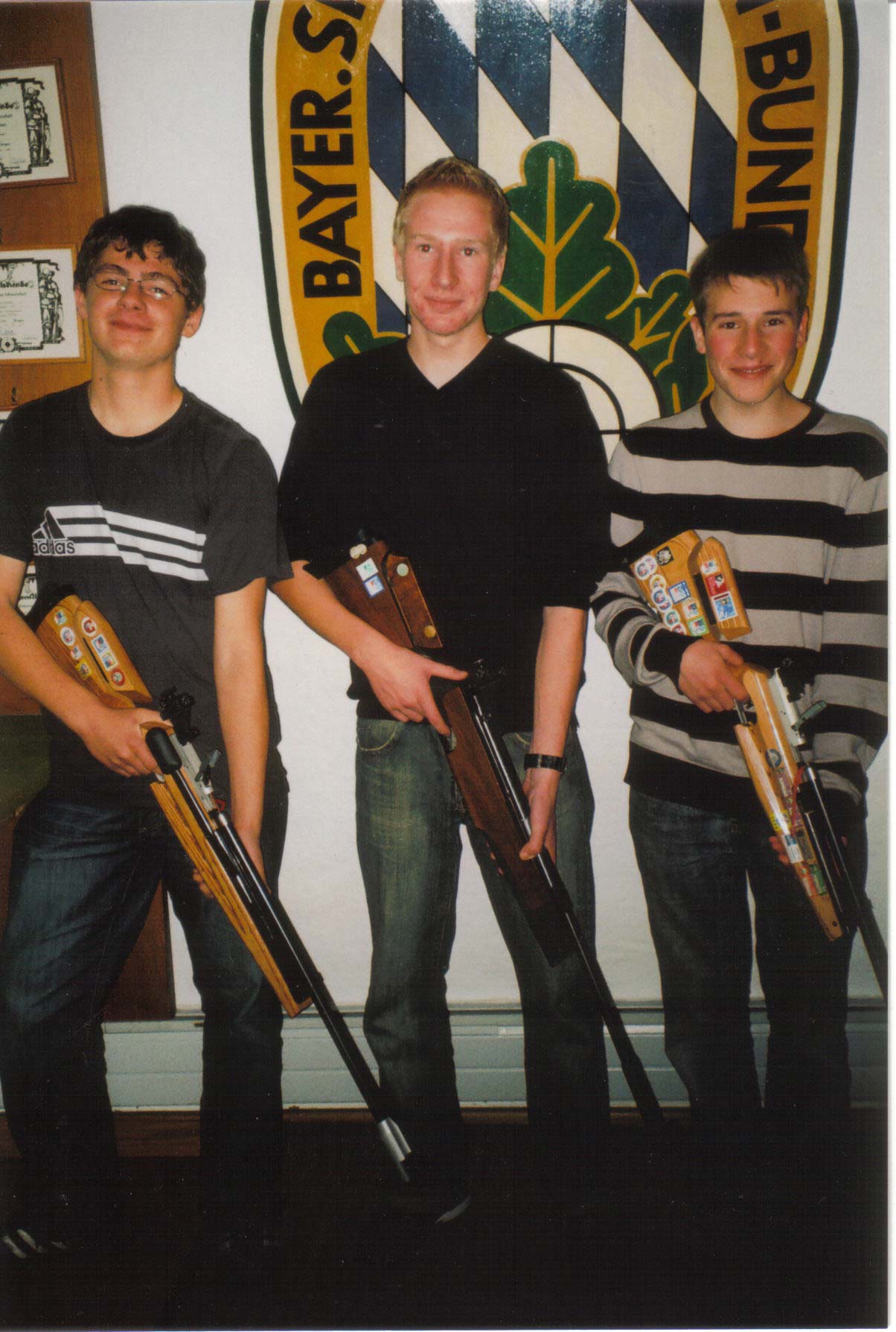 Jugend Luftgewehrmannschaft 2008